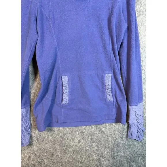Lululemon Womens Apres Run Lightweight Persian Purple Pullover Hoodie - Size 8 - Picture 3 of 10
